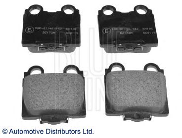 BLUE PRINT adt342108 -  Комплект тормозных колодок, дисковый тормоз